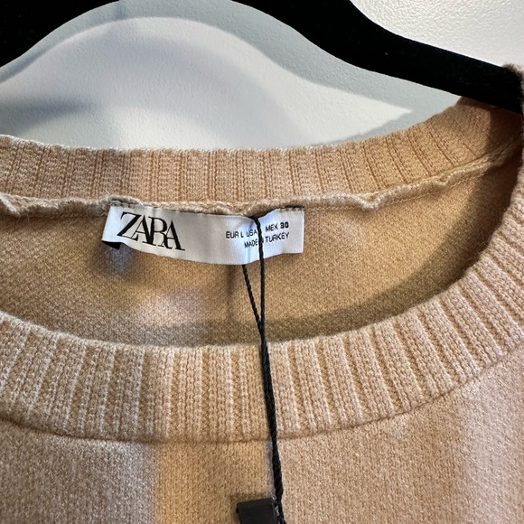 Zara- Knit Elegant Tan SET BNWT - Picture 7 of 15